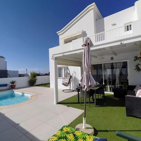 Lovely Villa Agua & Fuego,Heated Pool Playa Blanca  Luaran gambar