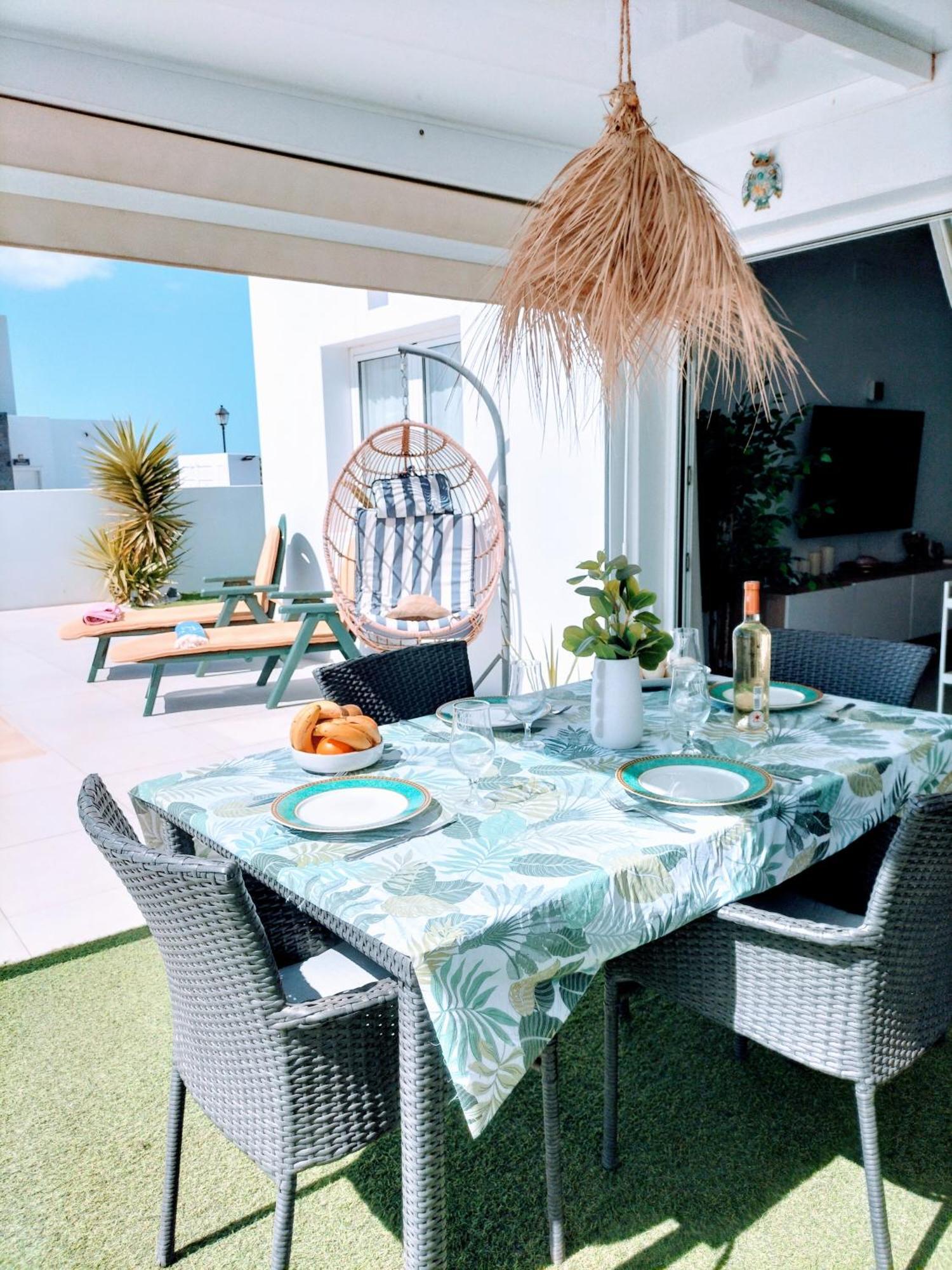 Lovely Villa Agua & Fuego,Heated Pool Playa Blanca  Luaran gambar