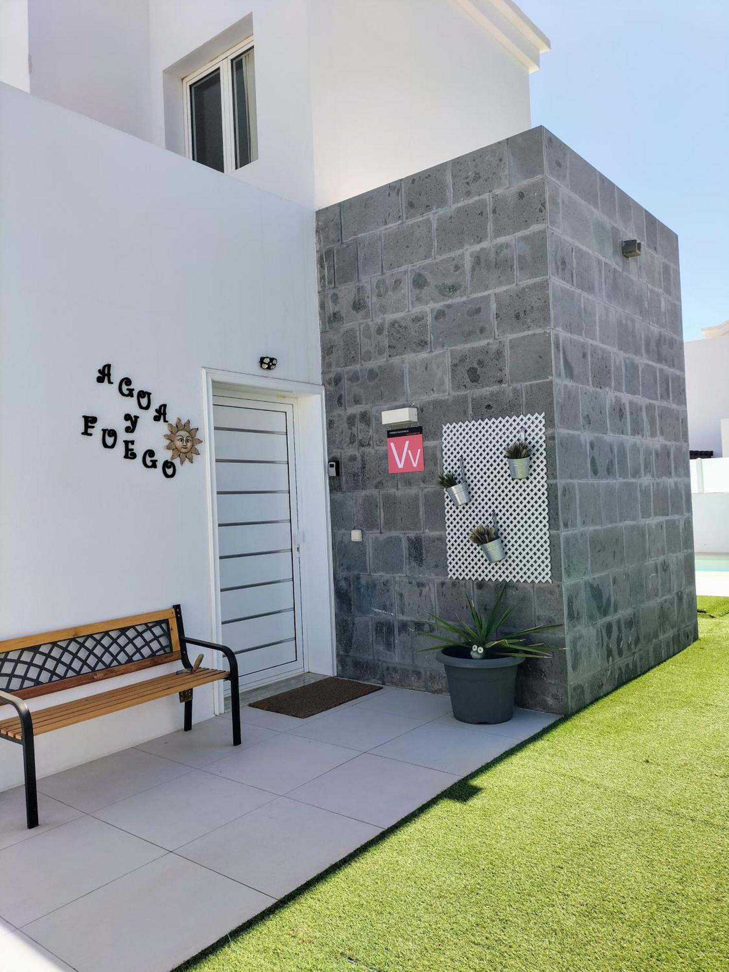 Lovely Villa Agua & Fuego,Heated Pool Playa Blanca  Luaran gambar
